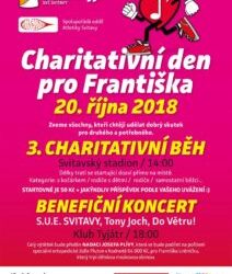 Benefiční koncert pro Františka, 20.10. 2018 Tyjátr Svitavy od 18:00 hodin